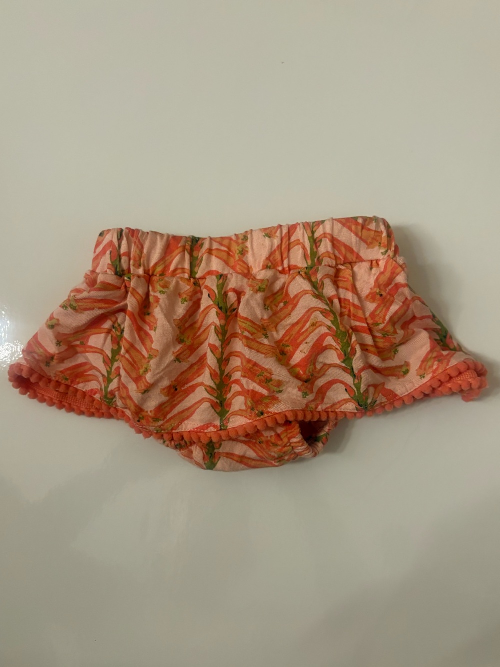 Kate Quinn Newborn Peach Birds of Paradise Skort 🌵0-3 months